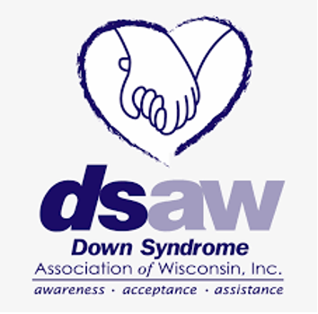 Down Syndrome Association of Wisconsin Logo - awareness-acceptance-assistance