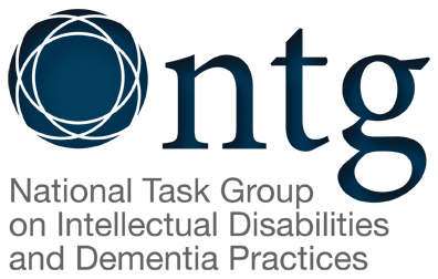 The National Task Group (NTG) on Intellectual Disabilities and Dementia Practices Logo